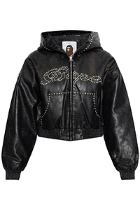 A Bathing Ape® Studded Eco Hooded Jacket