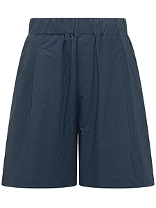 A Paper Kid Elastic-Waist Popeline Shorts