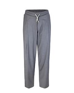 A Paper Kid Logo-Patch Drawstring Track Pants