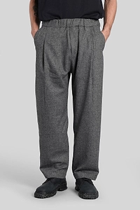 A Paper Kid Elasticated Waist Straight-Leg Trousers