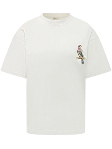 A Paper Kid Parrot Embroidered T-Shirt