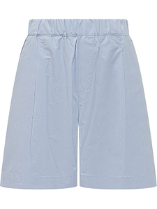 A Paper Kid Pleated Poplin Shorts