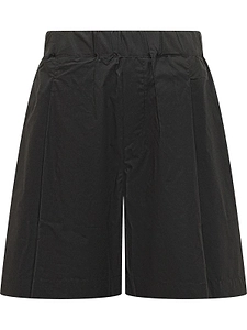 A Paper Kid Popeline Elastic-Waist Shorts