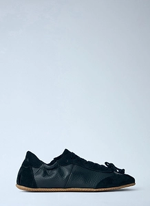 Ballerina Panelled Low-Top Sneakers