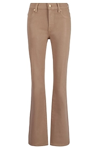 7 For All Mankind Mid-Waist Bootcut Jeans