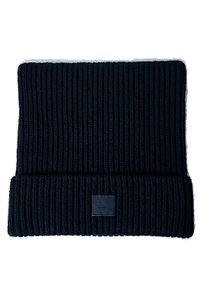 Acne Studios Face Logo Square Beanie