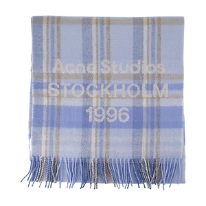 Acne Studios Fringe Logo Scarf
