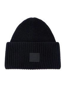 Acne Studios Large Face Logo Beanie
