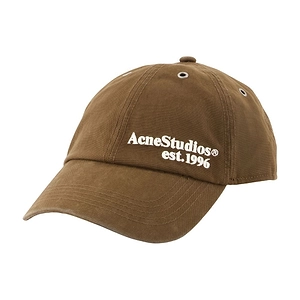 Acne Studios Waxed Logo Cap