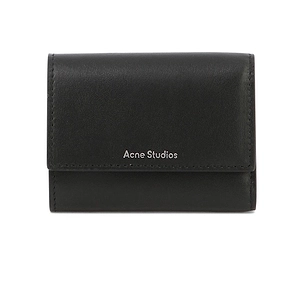Acne Studios Logo Detailed Tri-Fold Wallet