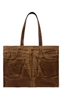 Acne Studios Logo Embossed Tote Bag