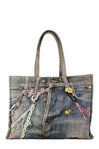 Acne Studios Logo Shoulder Tote Bag