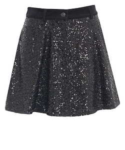8Pm Eden Sequin-Embellished Pleated Mini Skirt