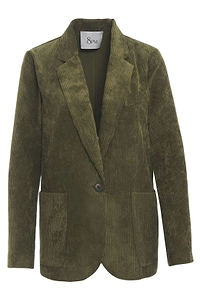 8Pm Fresia Single Breasted Corduroy Blazer