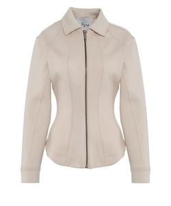 8Pm Laconia Zip-Up Fitted Jacket