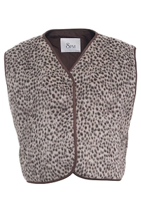 8Pm Larch Animal Pattern Gilet