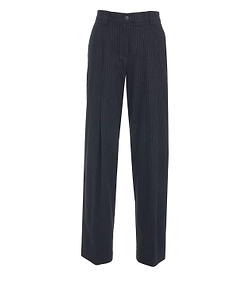 8Pm Marigold Straight-Leg Striped Pants
