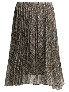 Acne Studios Long Checked Skirt