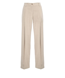 8Pm Marigold Straight-Leg Striped Pants