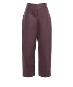 Sylva High Waist Wide-Leg Trousers