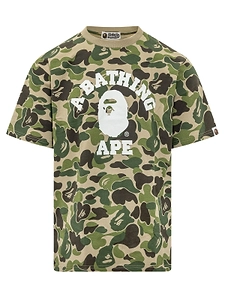 A Bathing Ape Abc Camo College T-Shirt