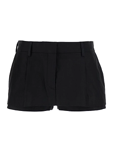 Acne Studios Layered Satin Miniskirt