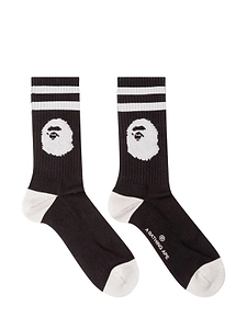Ape Head Line Socks