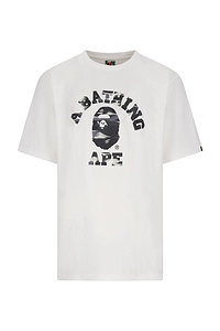 A Bathing Ape Camo College Crewneck T-Shirt