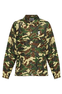 A Bathing Ape® Camo Print Coach Jacket