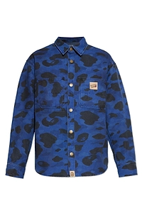 A Bathing Ape® Camouflage Denim Shirt