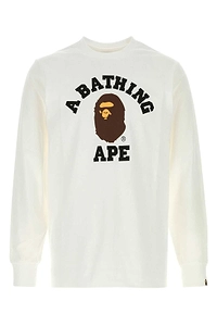 A Bathing Ape College Logo Long-Sleeve T-Shirt