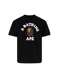 A Bathing Ape College Logo T-Shirt