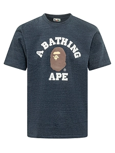 A Bathing Ape College Logo T-Shirt