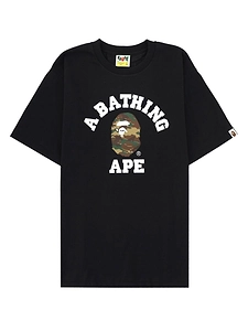 A Bathing Ape College Logo T-Shirt