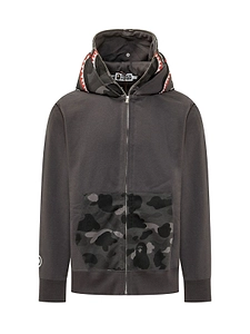 A Bathing Ape® Color Camo Shark Full Zip Hoodie
