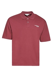 Acne Studios Washed Logo Polo Shirt