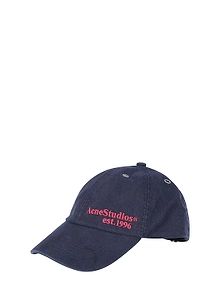 Acne Studios Waxed Logo Cap