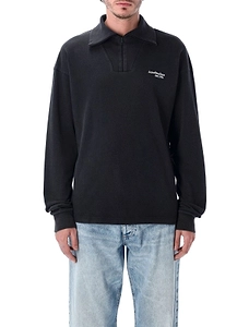 Acne Studios Half-Zip Logo Sweatshirt