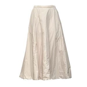 Cocoon Padded Maxi Skirt