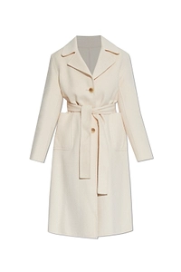 Belted Wool Coat