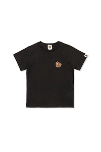 A Bathing Ape® Kids Ape-Logo Patch T-Shirt