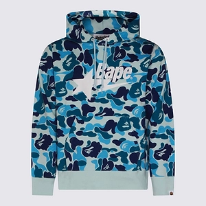 A Bathing Ape® Logo Camo Hoodies