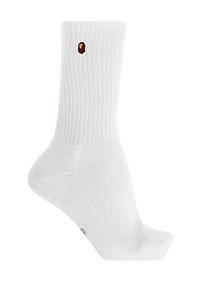 A Bathing Ape® Logo Crew Socks
