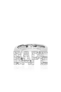 A Bathing Ape® Logo Embellished Ring
