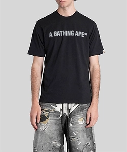 A Bathing Ape® Logo-Print Crewneck T-Shirt