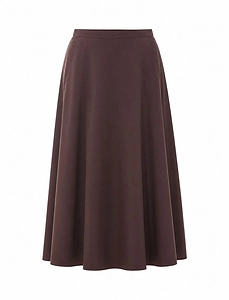 Add Nylongloss Midi Skirt
