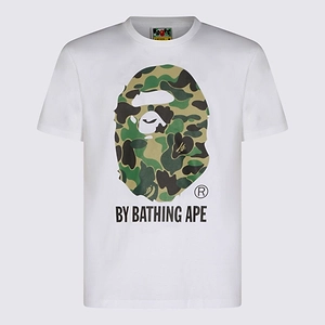 A Bathing Ape Logo Print T-Shirt