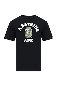 A Bathing Ape Logo Print T-Shirt