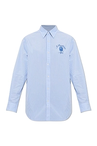 A Bathing Ape® Logo Stripe Shirt