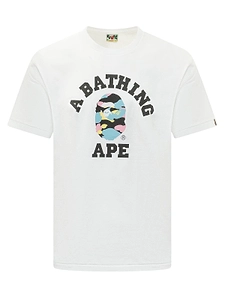 A Bathing Ape Multi Camo Logo T-Shirt